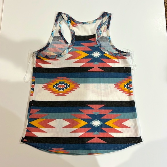 Aztec Racerback Tank Top - Picture 2 of 2
